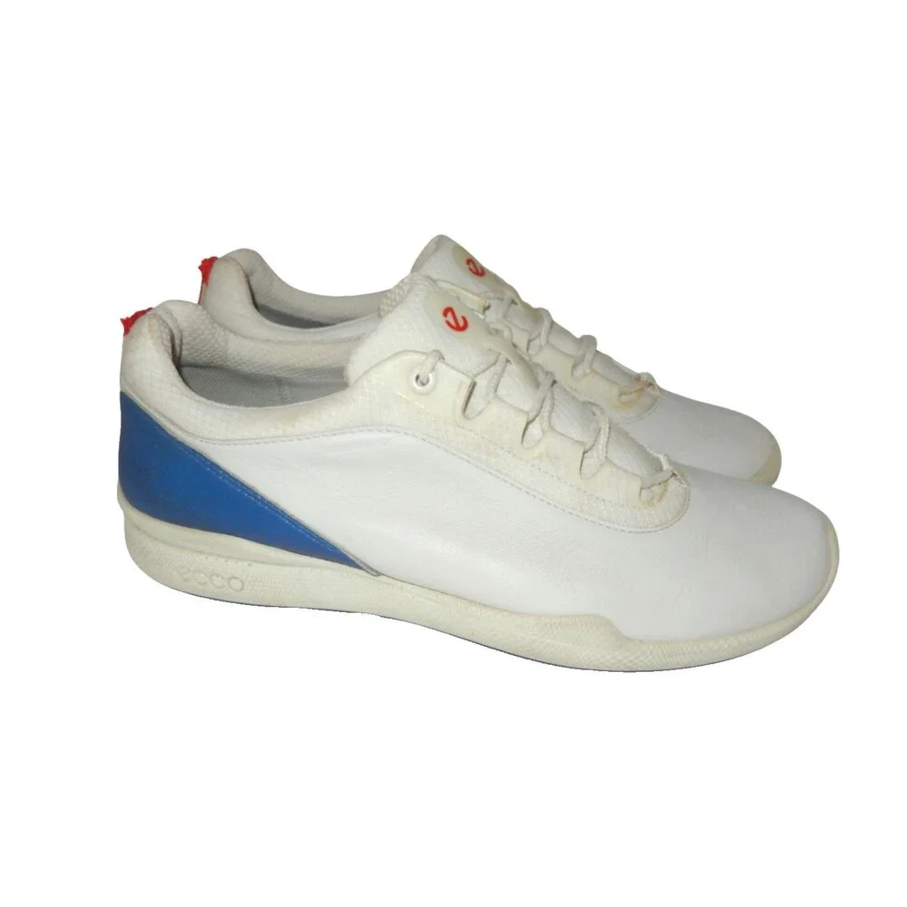 Ecco Biom Hybrid BNY Golf Shoes Men's 10-10.5 US Leather Waterproof Spikeless